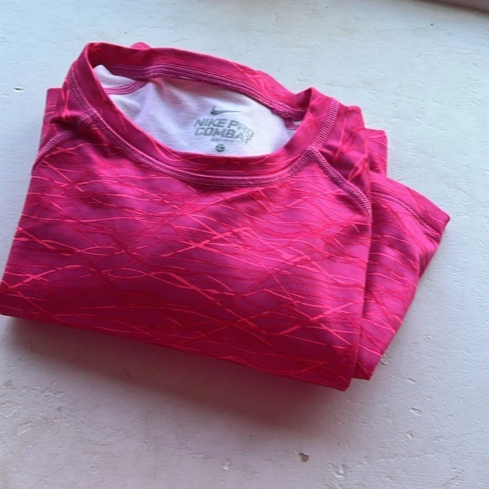 Nike Pro Combat Dri-fit lined long sleeve fitted - Picture 7 of 7